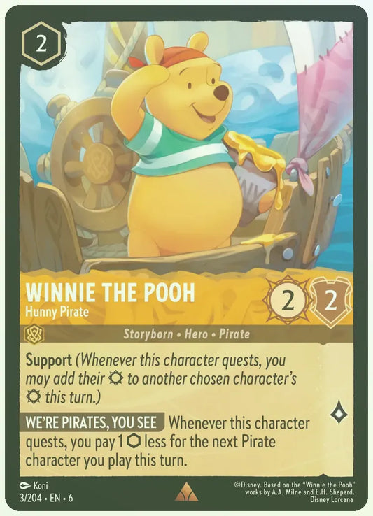 Winnie The Pooh - Hunny Pirate Foil