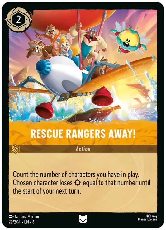 Rescue Rangers Away!