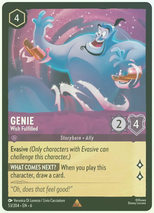 Genie - Wish Fulfilled Foil