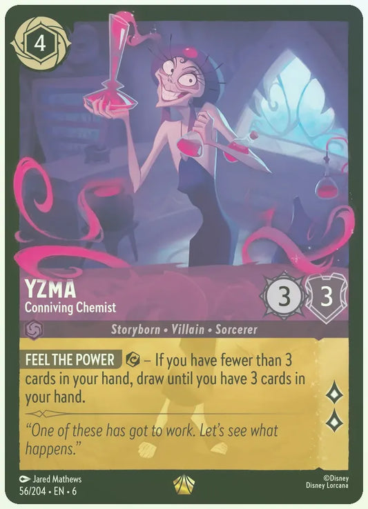 Yzma - Conniving Chemist Foil