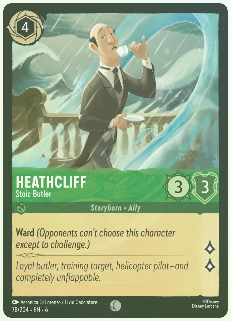 Heathcliff - Stoic Butler Foil