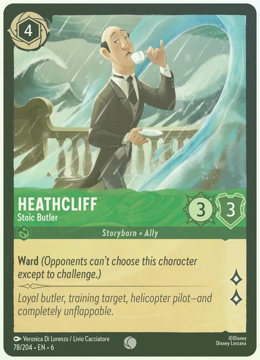 Heathcliff - Stoic Butler Foil