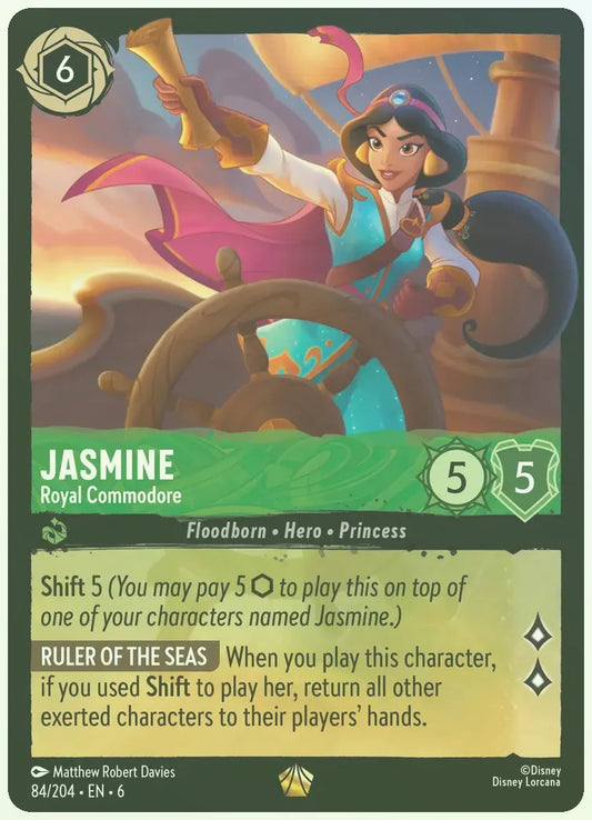 Jasmine - Royal Commodore Foil