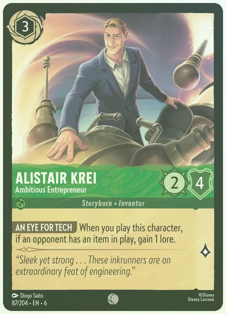 Alistair Krei - Ambitious Entrepreneur Foil