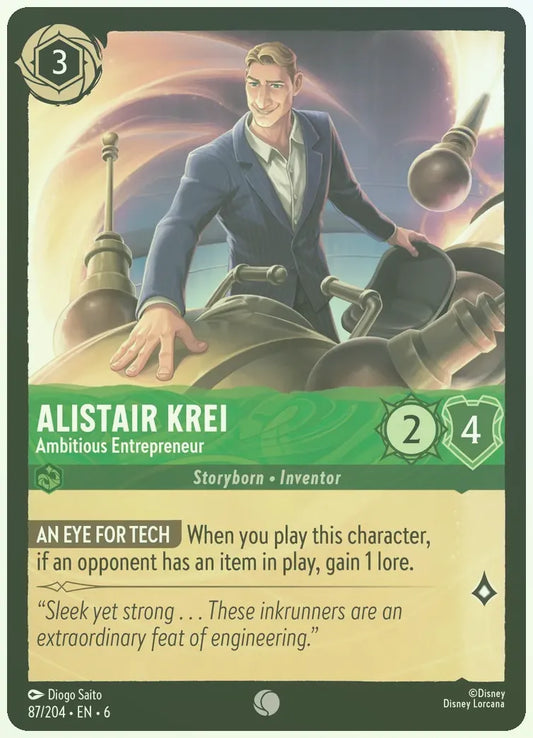 Alistair Krei - Ambitious Entrepreneur Foil