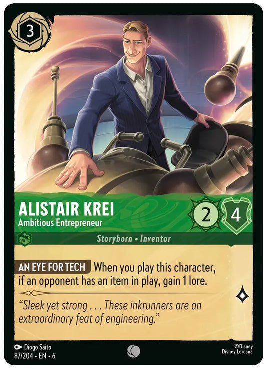 Alistair Krei - Ambitious Entrepreneur