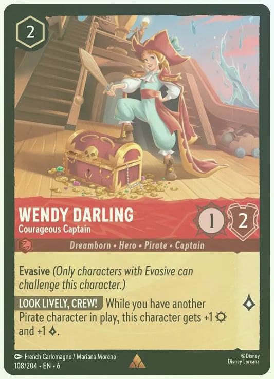 Wendy Darling - Courageous Captain Foil