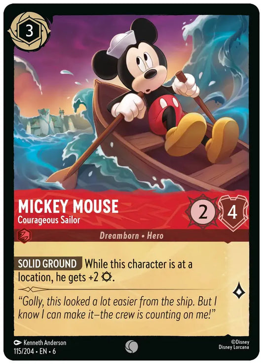 Mickey Mouse - Courageous Sailor