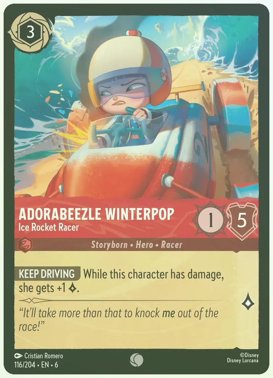 Adorabeezle Winterpop - Ice Rocket Racer Foil