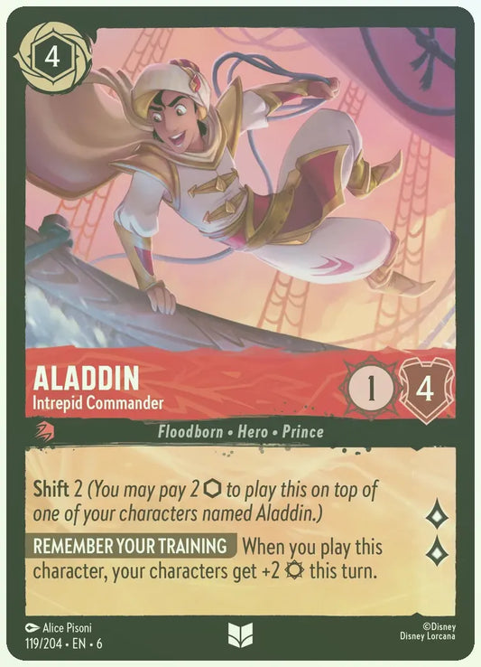 Aladdin - Intrepid Commander Foil