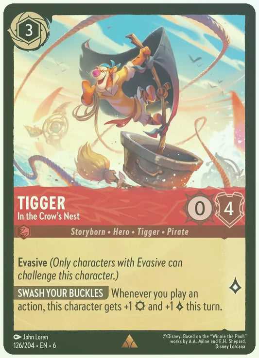 Tigger - In the Crow's Nest Foil