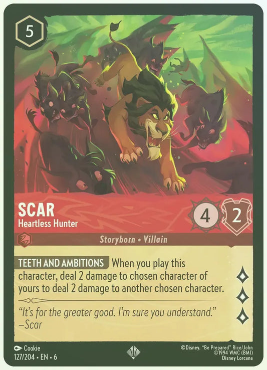 Scar - Heartless Hunter Foil