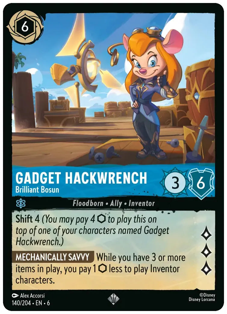 Gadget Hackwrench - Brilliant Bosun