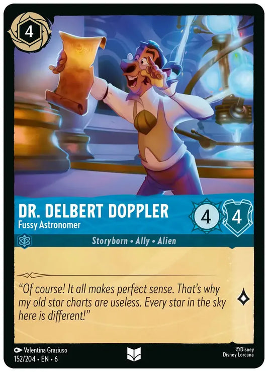 Dr. Delbert Doppler - Fussy Astronomer