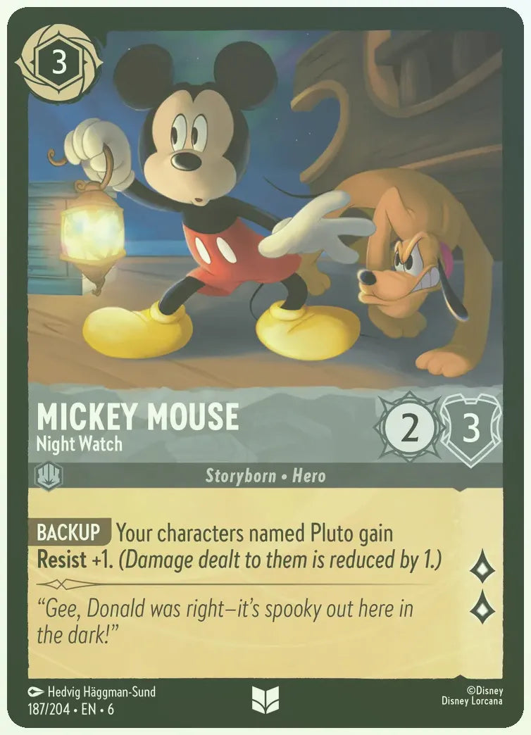 Mickey Mouse - Night Watch Foil