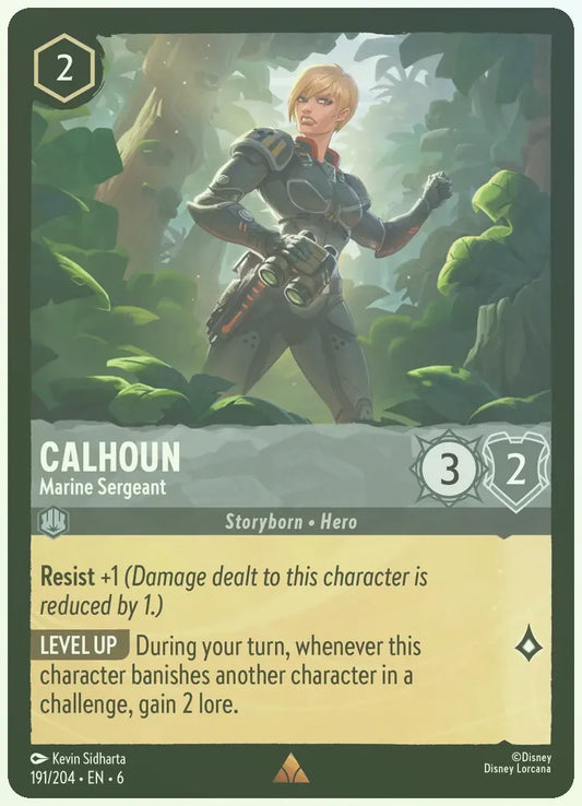 Calhoun - Marine Sergeant Foil