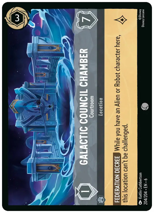 Galactic Council Chamber - Courtroom