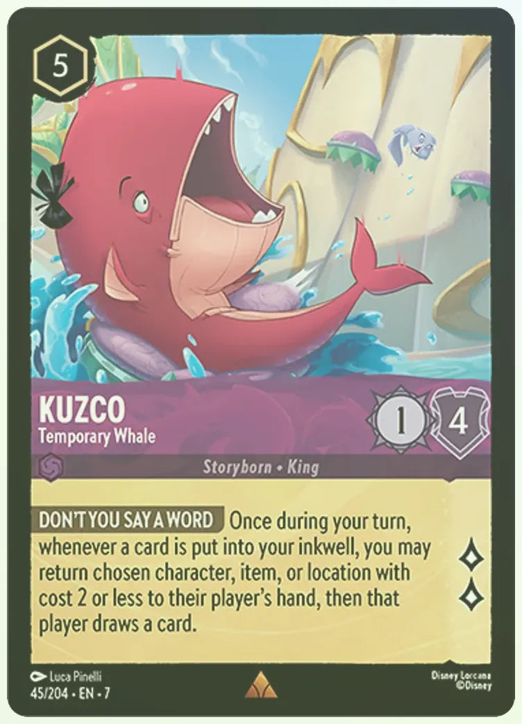 Kuzco - Temporary Whale Foil