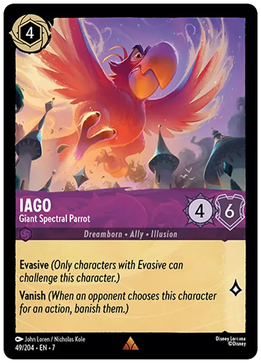 Iago - Giant Spectral Parrot