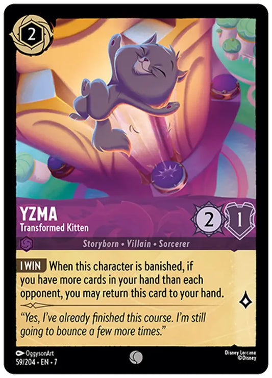 Yzma - Transformed Kitten
