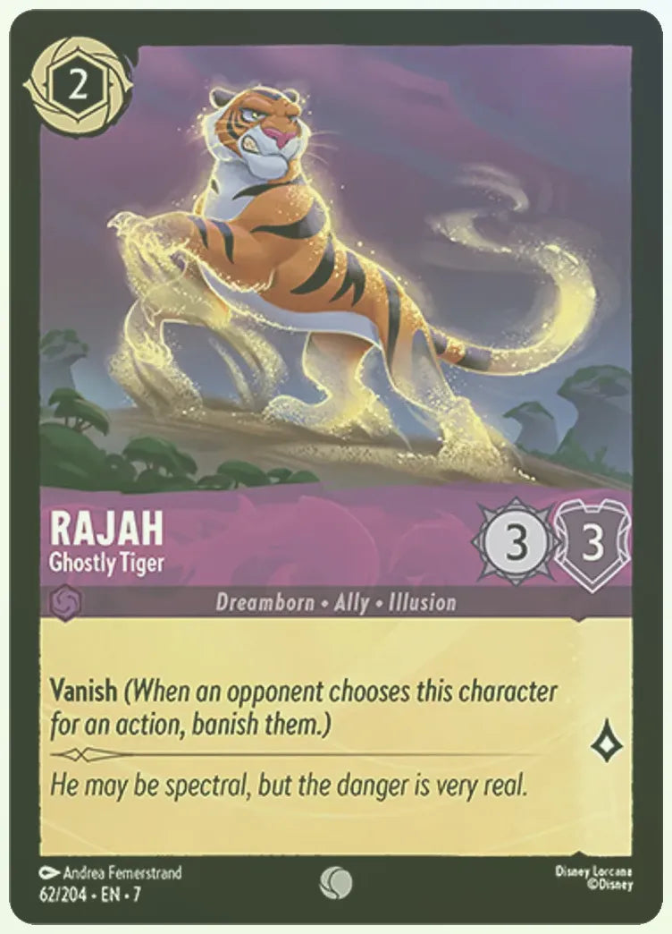 Rajah - Ghostly Tiger Foil