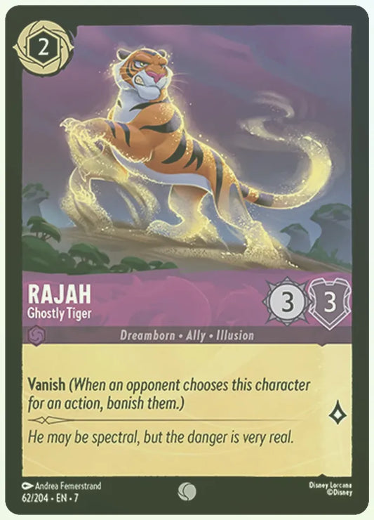 Rajah - Ghostly Tiger Foil