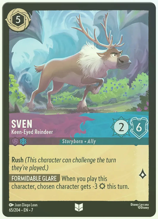 Sven - Keen-Eyed Reindeer Foil