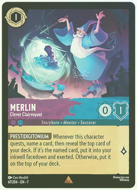 Merlin - Clever Clairvoyant Foil