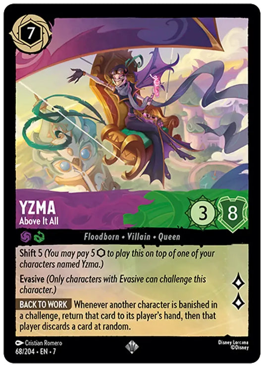 Yzma - Above It All