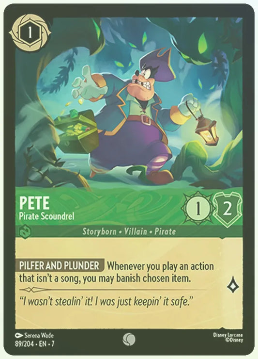 Pete - Pirate Scoundrel Foil