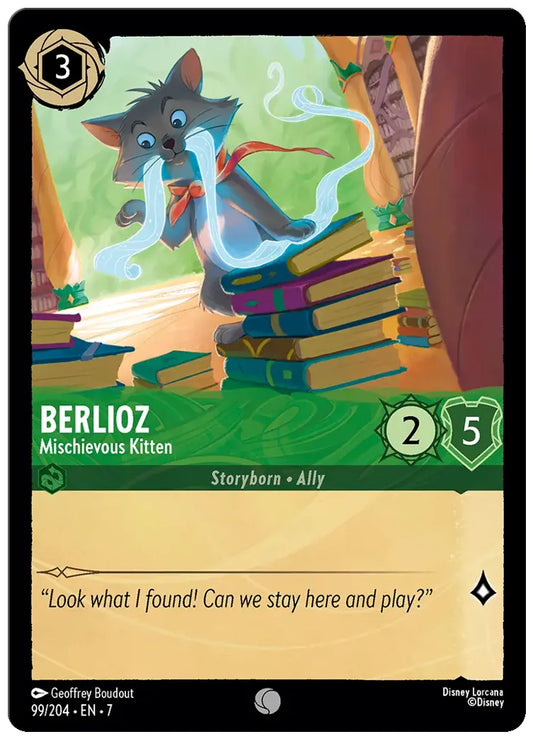 Berlioz - Mischievous Kitten