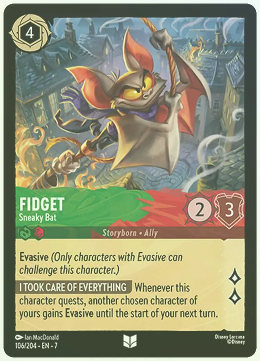Fidget - Sneaky Bat Foil