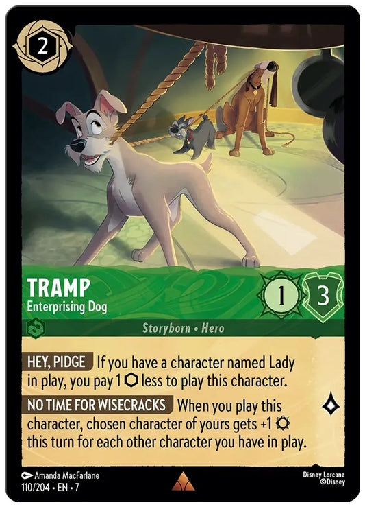 Tramp - Enterprising Dog