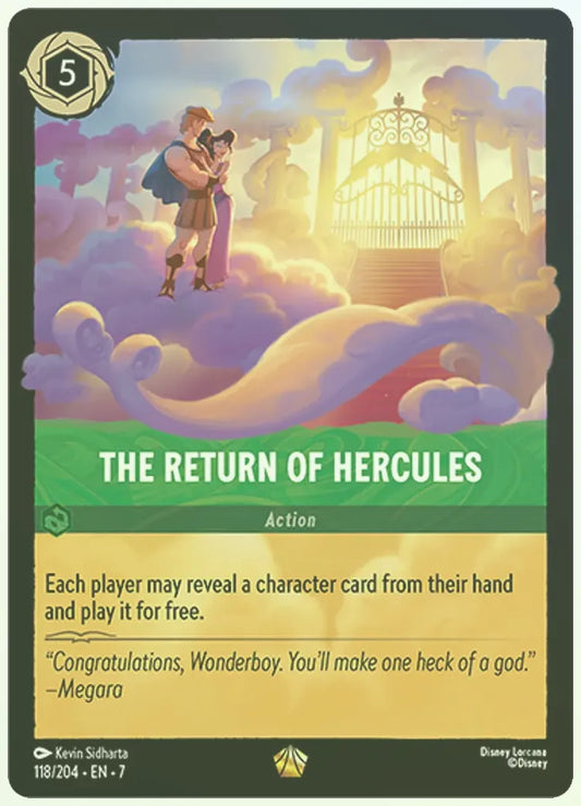 The Return of Hercules Foil
