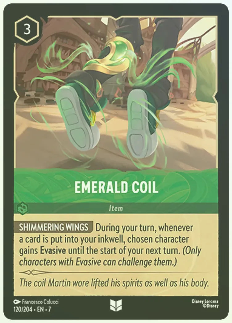 Emerald Coil Foil