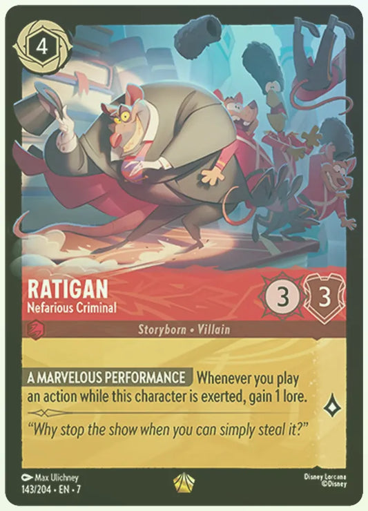Ratigan - Nefarious Criminal Foil