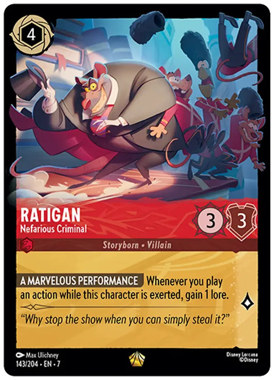 Ratigan - Nefarious Criminal