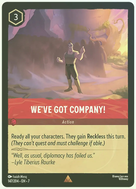 Weve Got Company! Foil