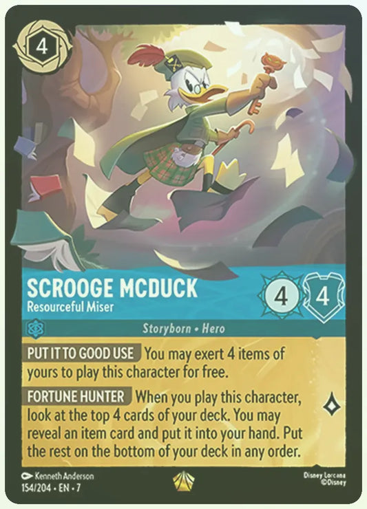 Scrooge McDuck - Resourceful Miser Foil