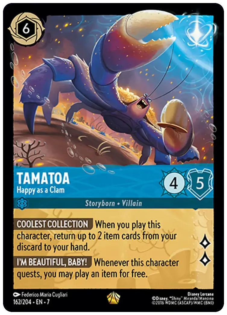 Tamatoa - Happy as a Clam