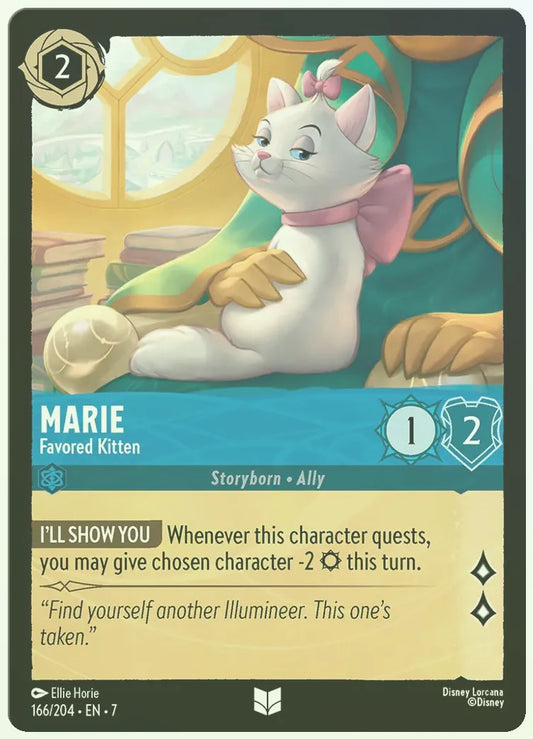 Marie - Favored Kitten Foil