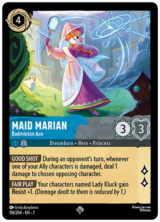 Maid Marian - Badminton Ace