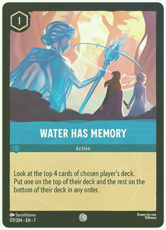 Water Has Memory Foil