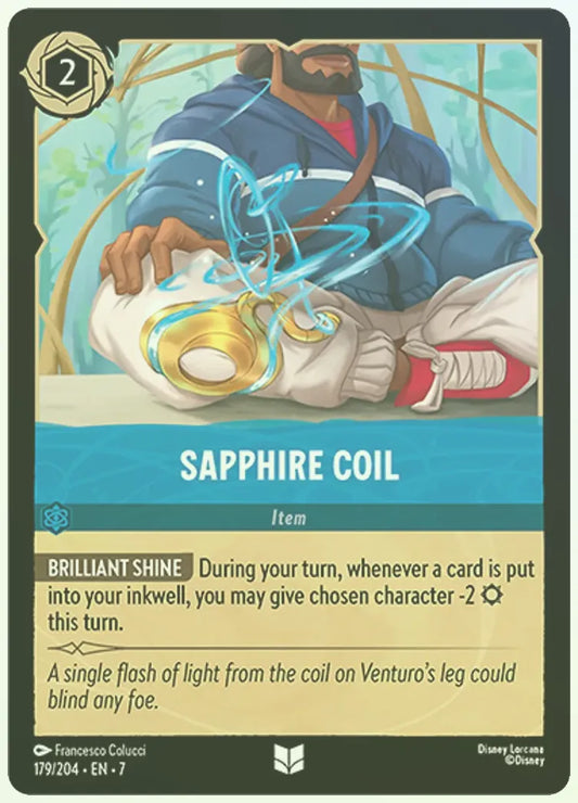 Sapphire Coil Foil