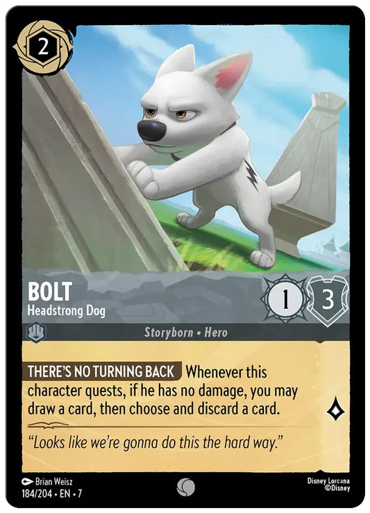 Bolt - Headstrong Dog