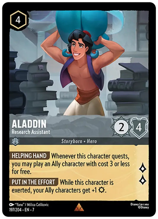 Aladdin - Research Assistant