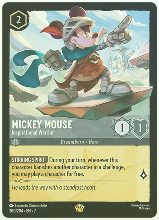 Mickey Mouse - Inspirational Warrior Foil