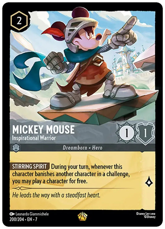 Mickey Mouse - Inspirational Warrior