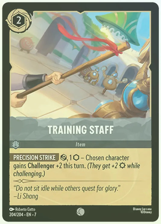 Training Staff Foil