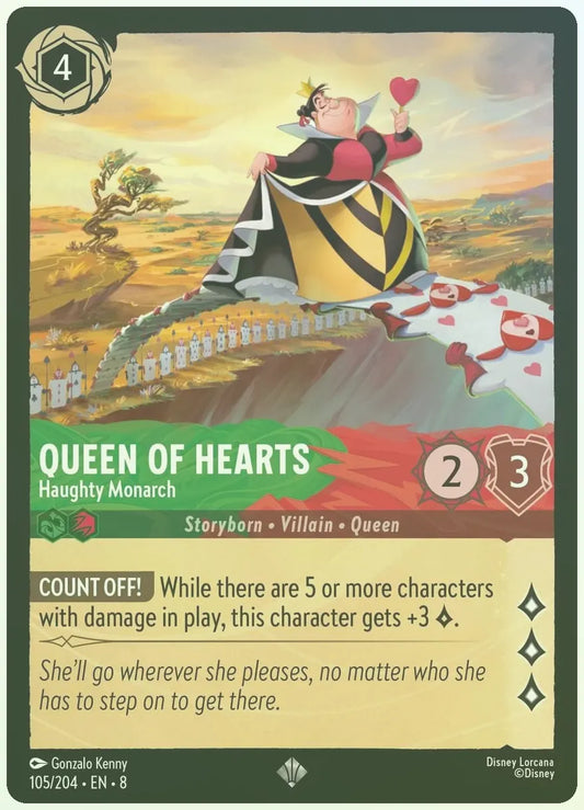 Queen of Hearts - Haughty Monarch Foil